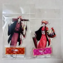 銀魂　神威　神楽　アクリルスタンド　マルイ　ポップアップ　片面花柄和装　アクスタ