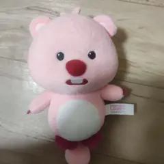 LOOPY ぬいぐるみ ピンク　韓国キャラクター　ポンポンポロロのサムネイル