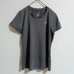 〚Nike〛ナイキ【S】Tシャツ ボーダー スポーツウェア DriFIT