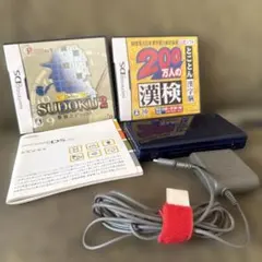 ［動作音声確認済］Nintendo ＤＳLite 本体ソフト2個　まとめ売り