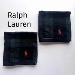 【新品未使用】ラルフローレン　ウォッシュタオル　2枚セット