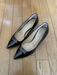 美品✨ 人気　PELLICO アネッリ　レザー　エナメル　パンプス　ヒール　38