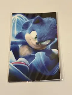 映画 ソニック・ザ・ムービー VSナックルズ 特製お守り風ステッカー