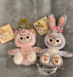 上海ディズニー 旧正月(巳年)限定ぬいぐるみ2点セットステラルー リーナベル