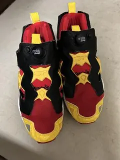 s*9様 Reebok Instapump Fury レッド/イエロー/ブラック