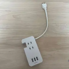 USBポート付き電源タップ 本体