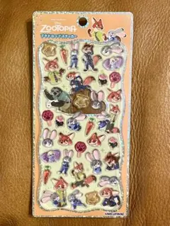 【正規品】ズートピア プチドロップステッカー シール ディズニー