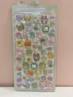 【正規品】クーリア ボンボンドロップシール 猫 クローバー