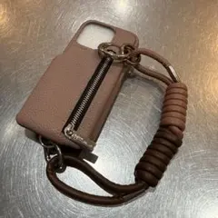 ajew DOUBLE HEART iPhone11pro ケース カード収納 - メルカリ