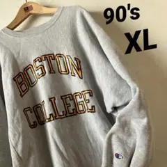 champion チャンピオン リバースウィーブ USA製　2段プリント