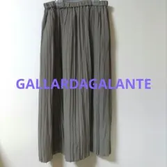 【新品・タグ付き】GALLARDAGALANTE プリーツロングスカート M
