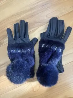 PEARLY GATES ネイビー ゴルフグローブ