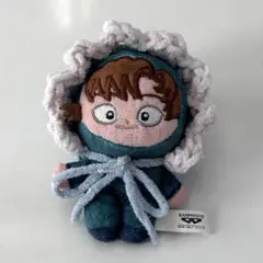 ほわぬい ぬい服 ボンネット 帽子 水色 8cm