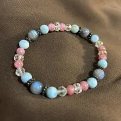 【天然石】【ソウルメイト】願いを叶えてくれたブレスレット、浄化してお譲りします