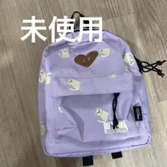 キッズリュック 紫 ネコ パープル MEI