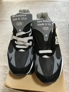 New Balance 993 ブラック/グレー27cm
