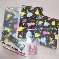 ディズニープリンセス 文具7点セット
