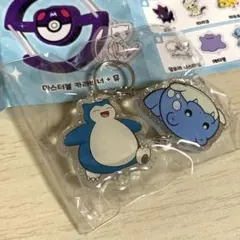 ポケモン 韓国限定 ポップアップ ガチャ アクリル キーリング