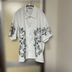ジャーナルスタンダード　エンブロイダリー ペイズリー 半袖シャツのサムネイル