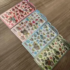 うるちゅるポップシール　パワパフ４点セット