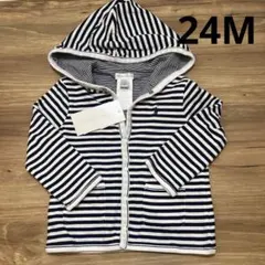 新品タグ付き・Ralph Lauren フード付きリバーシブルアウター 90cm