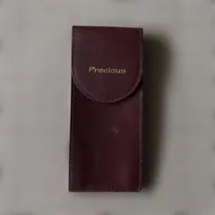 Precious ダークブラウン レザーケース 高級腕時計携帯ケース