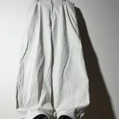 90s 00s 미국 스토어 투 턱스 오프 화이트 와이드 치노 W34
