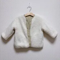 リバーシブル　ボア　ブルゾン