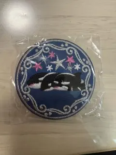 鴨川シーワールド シャチ 刺繍缶バッジ 4種セット - メルカリ