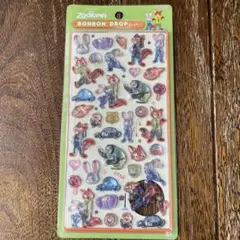 ディズニー　ズートピア ボンボンドロップシール