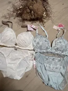 tutuanna ブラジャー&ショーツ　2組セット②