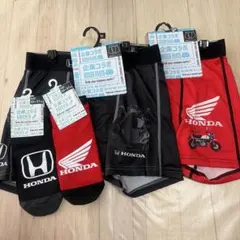新品未使用　企業コラボ　ボクサーパンツ靴下セット　　HONDA サイズM