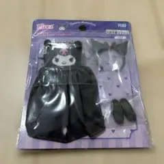 リカちゃん　サンリオキャラクターズ　ワンピ＆カチューシャ　クロミ