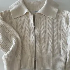 ラブトキシックダブルジップニットカーディガン　150cm