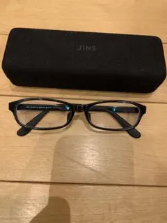 JINS度付きメガネ　メガネケース、メガネ拭き付き