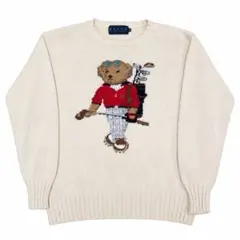 希少 RALPH LAUREN ポロベア ゴルフ ニットリネン IMPACT21