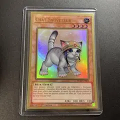 遊戯王 レスキュー・キャット フランス版 プレミアムゴールドレア EU