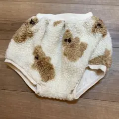 フタフタ futafuta ボア もこもこ ショートパンツ くま