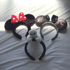 ミニーマウス・ベイマックスカチューシャセット