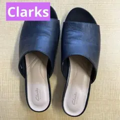 【美品】clarks　レディス　ミュール　22～22.5cm