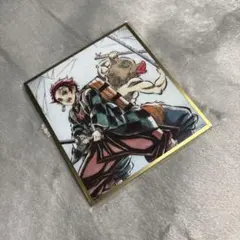 Webショップくじアクリル色紙 炭治郎と伊之助 A03