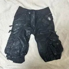 新品タグ付き　14thaddiction レザーパンツ