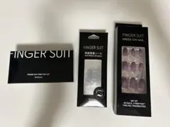 さ*や様 FINGER SUIT 両面接着シール ネイルチップ