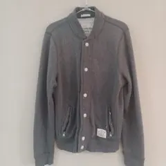 美品【Abercrombie & Fitch】 グレー ブルゾン