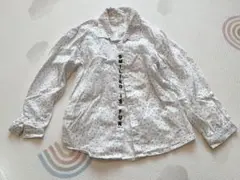 ドット柄長袖シャツ 116cm