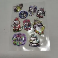 シールおすそ分け　ラブブ