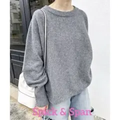 スピック＆スパン ドルマンロングリブニット