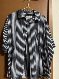 U.S. POLO ASSN. ストライプ 半袖シャツ M