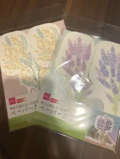 ペーパー加湿器 花柄デザイン 2種セットのサムネイル