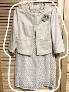 ★入園式【アンタイトル】フォーマルスーツセット　サイズ2 ママスーツ★入学式